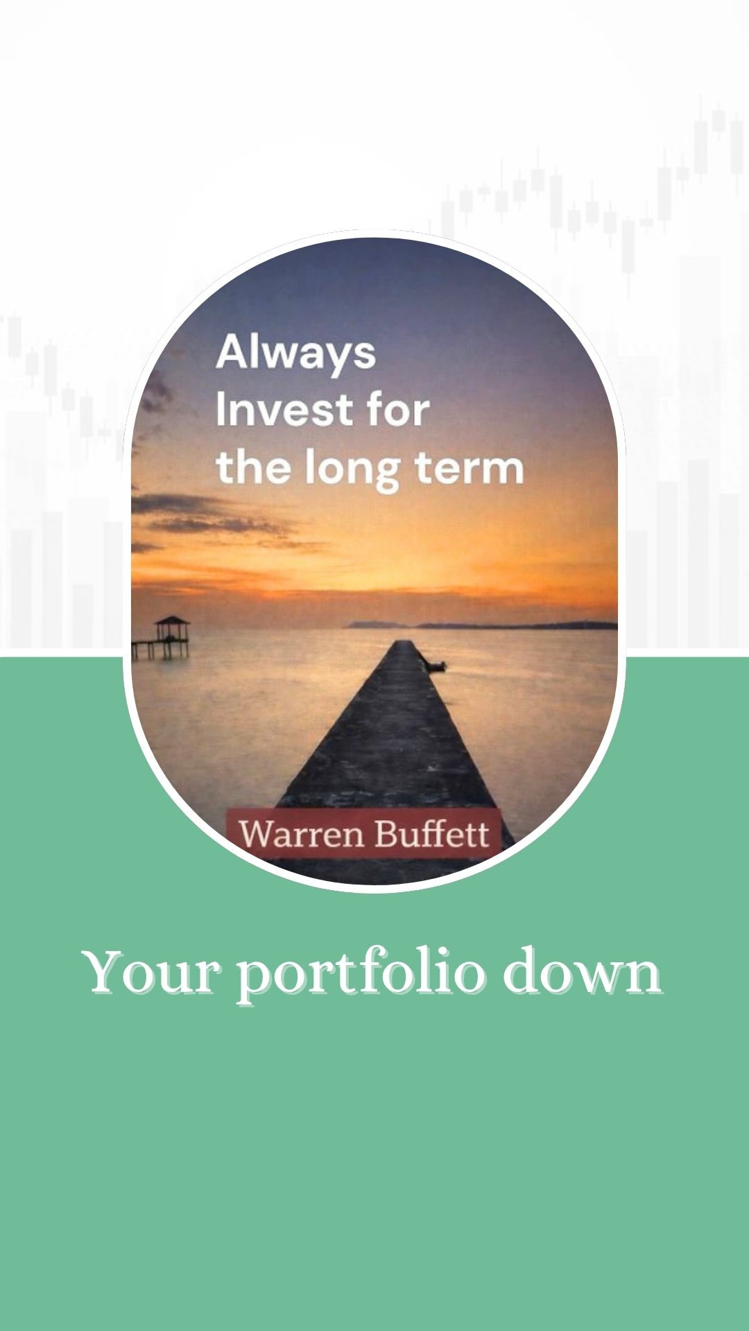 Your portfolio down 7% Stop looking at it for 3 years