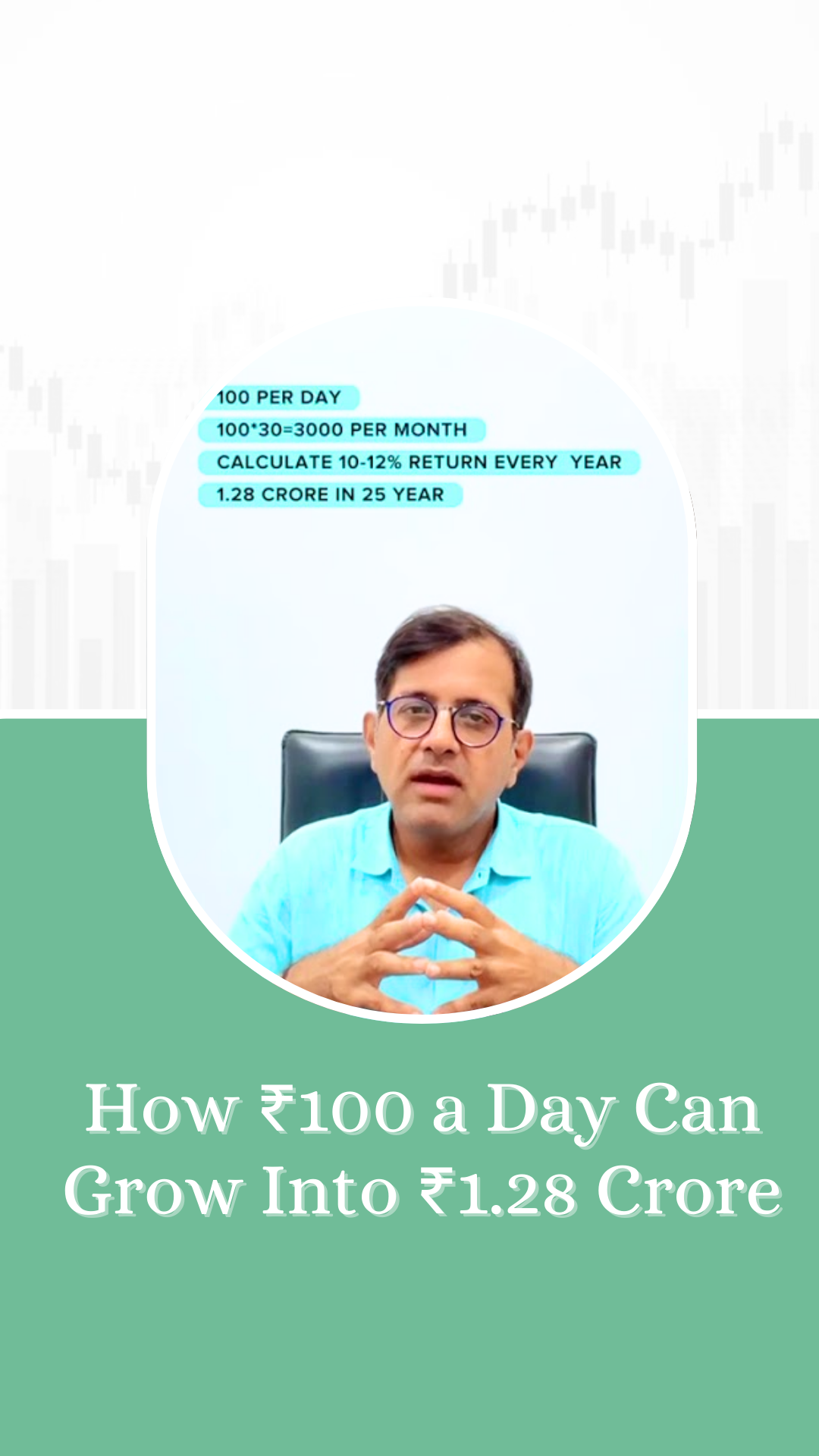 How ₹100 a Day Can Grow Into ₹1.28 Crore | SIP Investment Explained