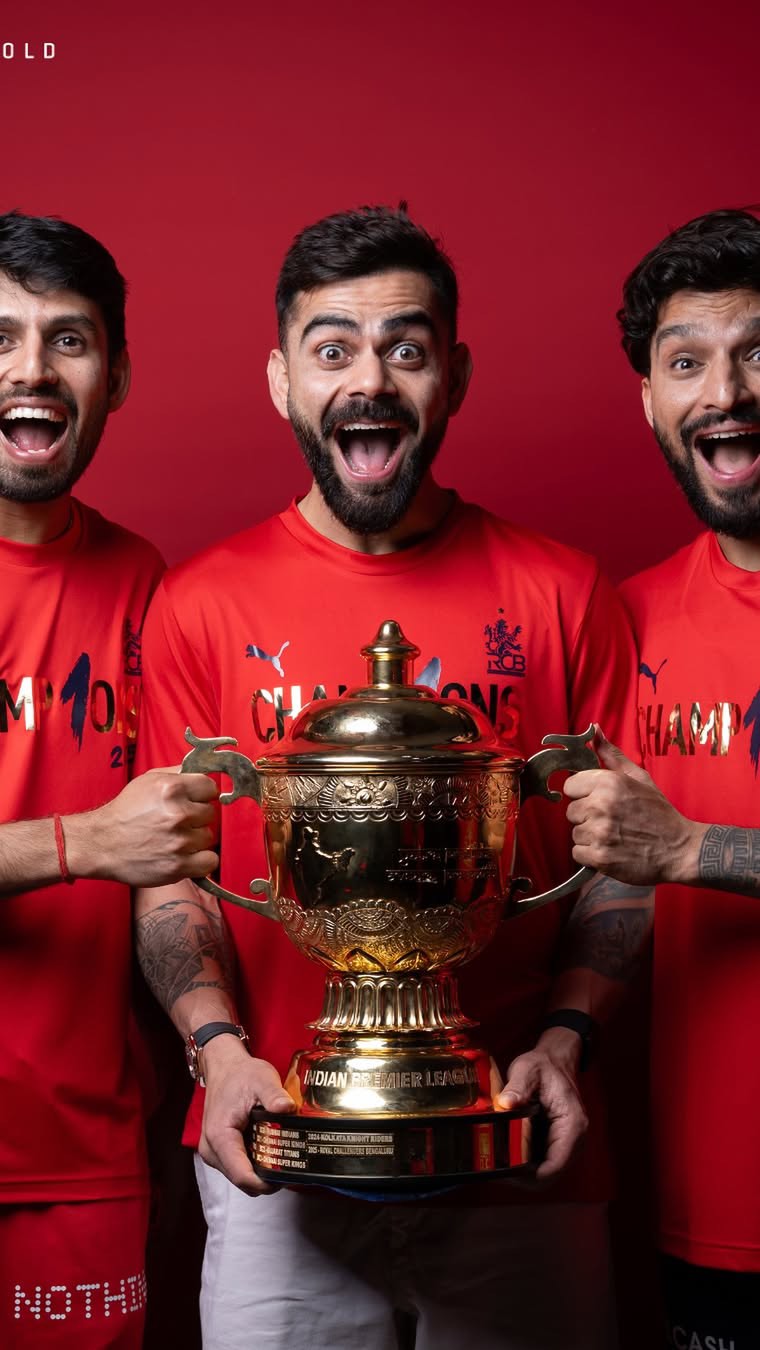 After 18 years 📣 Ee Sala Cup Namde! 🏆 Captain Patidar ne kar dikhaya 💪 Virat kholi ka sapna